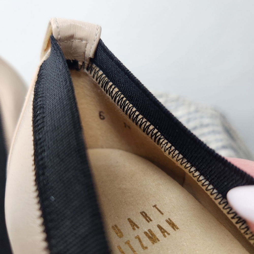 Stuart Weitzman Heels Size 6 Easily Pumps Ivory B… - image 4